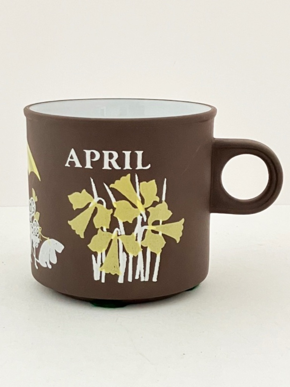 Hornsea Pottery ceramic April Love Mug designed by Ken Townsend Mint Condition